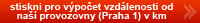 vypočti vzdálenost od provozovny