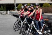 Prague bikes tour - Konec vyjížďky na kole hotel Intercontinental | End of bike tour hotel Intercontinental